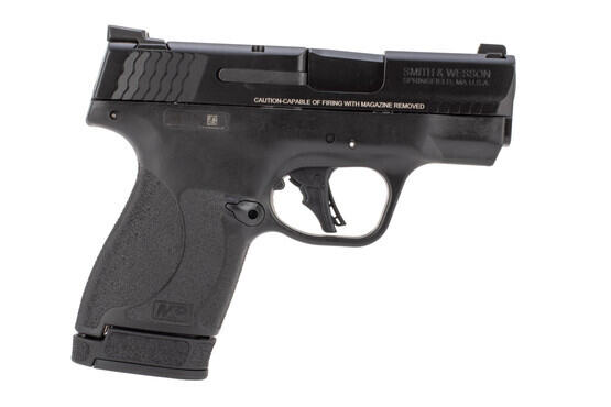 Smith & Wesson M&P Shield Plus PC subcompact 9mm carry pistol without thumb safety